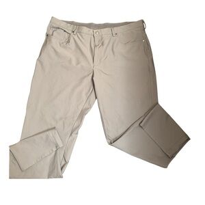 GREG NORMAN Golf Pants Men's Cross Functional Performance Quick Dry Gray 40X32